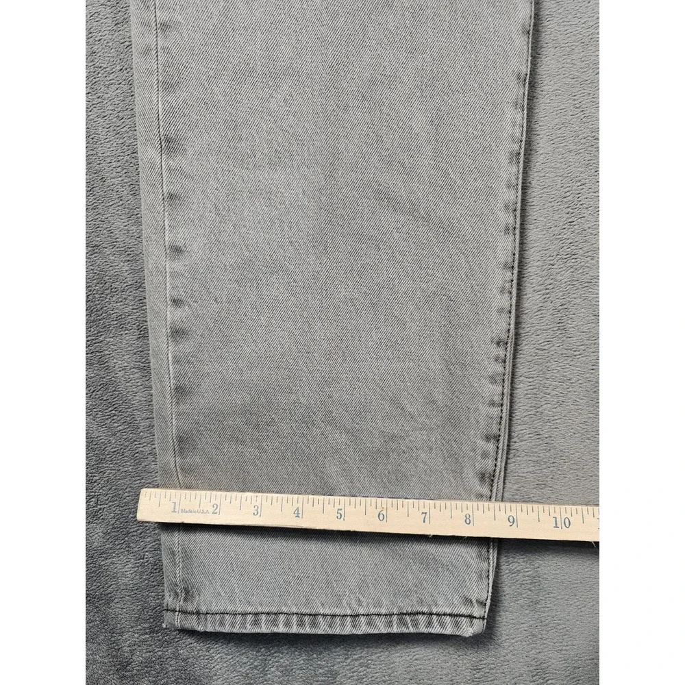 Levi's‎ 501 Original Button Fly Jeans Mens 38x34 Light Gray Premium Denim